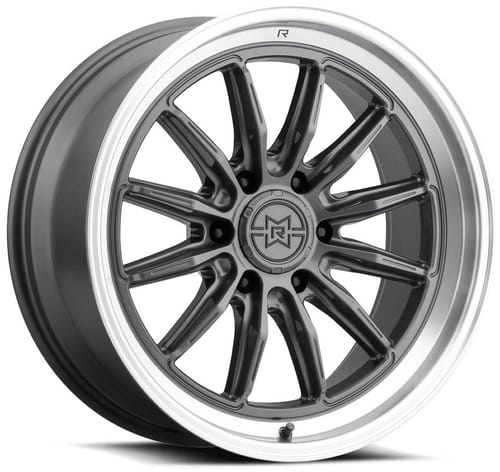 Method Race MR803 Raised (6-Lug) Gloss Titanium w/ Machined Lip