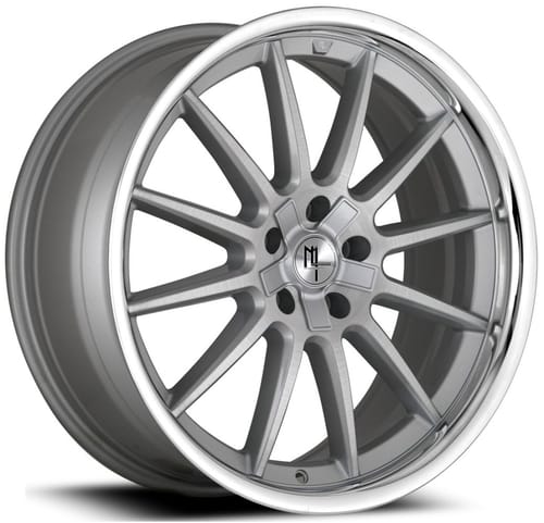 Modern Luxury MLF14 Brushed Silver w/ Chrome SSL (Flow Formed)
