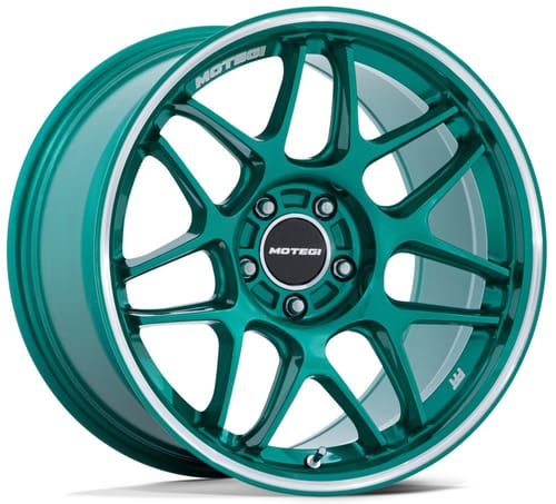 Motegi MR158 Hokkaido Green w/ Machined Lip