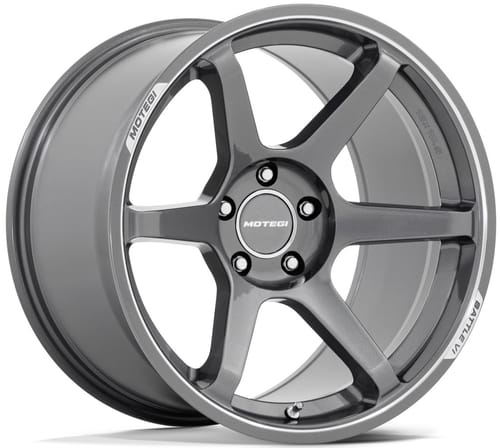 Motegi MR160 Gloss Gunzilla w/ Machined Lip