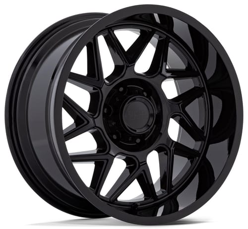 (Clearance - No Returns) Moto Metal MO812 Turbine Gloss Black