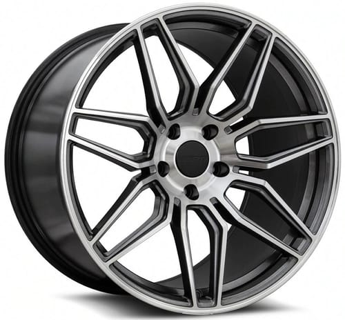 MRR M024 Corvette C8 Replica Wheels Gunmetal Machined (Rotary Forged)