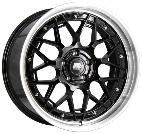 MST MT03 Gloss Black w/ Machined Lip