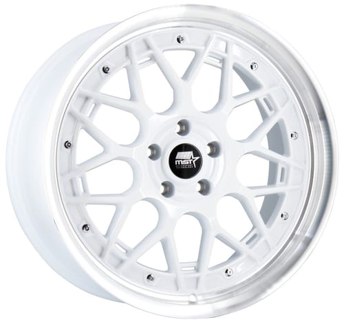 MST MT03 White w/ Machined Lip