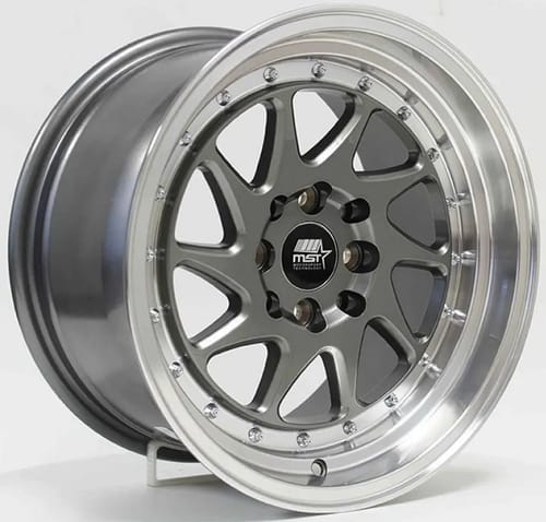 MST MT28 Gunmetal w/ Machined Lip