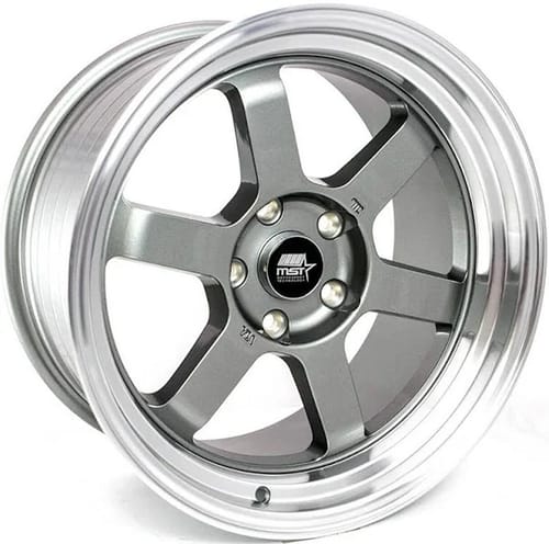 MST Time Attack Gunmetal w/ Machined Lip