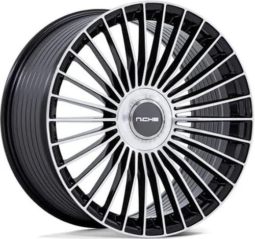 Niche Serene Gloss Black Machined