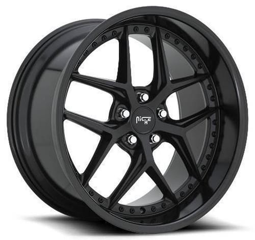 Niche Vice Satin Black w/ Gloss Black Lip