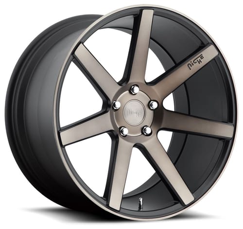 Niche Verona Black Machined w/ Dark Tint