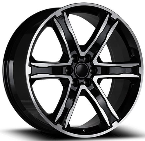 OE Concepts Replica 2018 Ford Stealth Gloss Black Machined (Flow Formed)