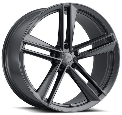 (Clearance - No Returns) Ohm Wheels for Tesla Ohm Lightning Gloss Gunmetal (Rotary Forged)