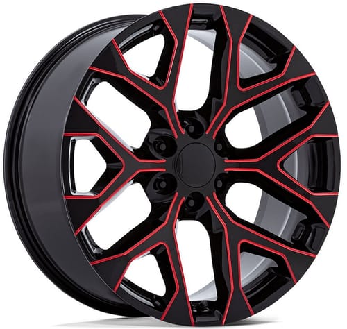 Performance Replicas PR177 Gloss Black Red Milled