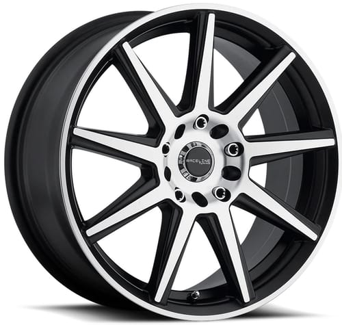Raceline 144M Storm Gloss Black Machined