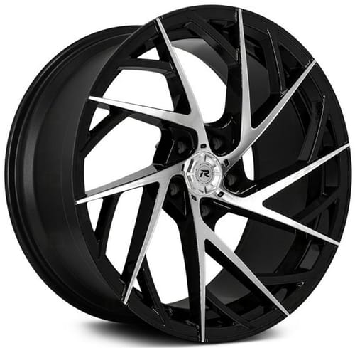 Renzo Mugello Gloss Black Machined