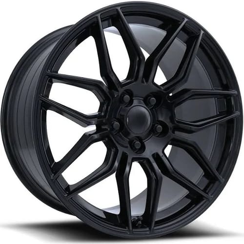Factory Reproductions Replica Corvette C8 ZO6 FR401F Replica Wheels Gloss Black FR401F