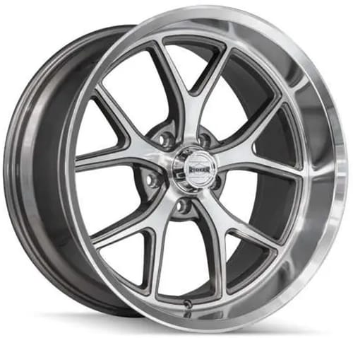 Ridler 661 Gloss Grey w/ Diamond Cut Lip
