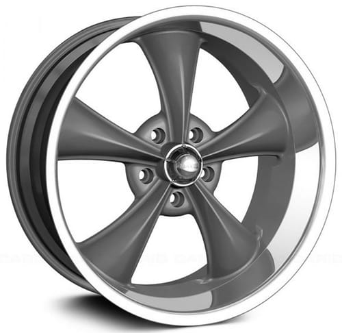 Ridler 695 Grey w/ Machined Lip