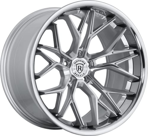 Rohana RFC3 Machined w/ Chrome Lip (Flow Formed)