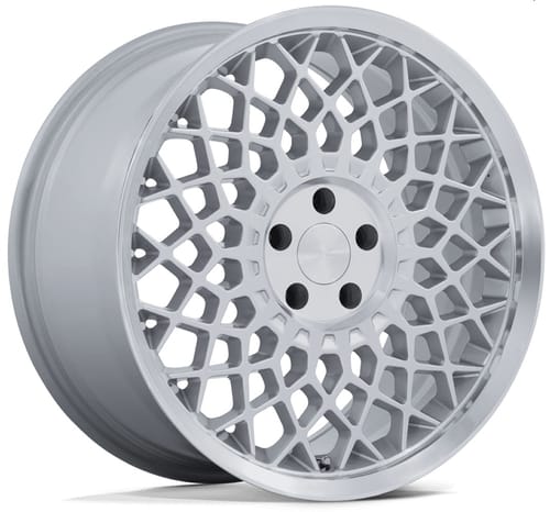 Rotiform CJJ Gloss Silver Machined Lip