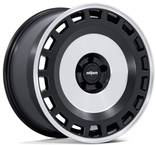 Rotiform ZBF Matte Black Machined