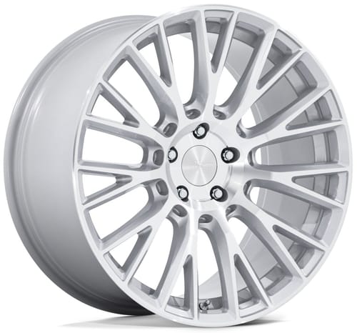 Rotiform LSE Gloss Silver Machined