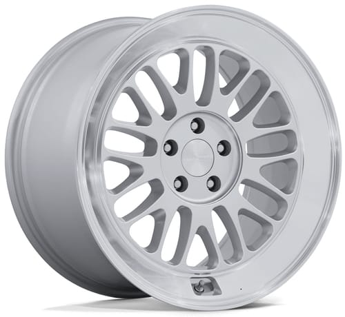 Rotiform SCP Gloss Silver w/ Diamond Cut Lip