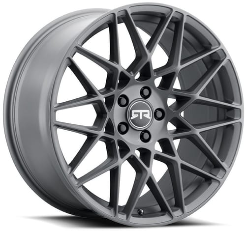 RTR Tech Mesh Mustang Satin Charcoal (Flow Formed)