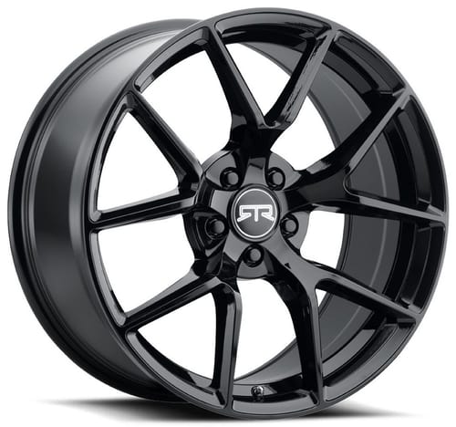 RTR Tech 5 Mustang Gloss Black (Flow Formed)