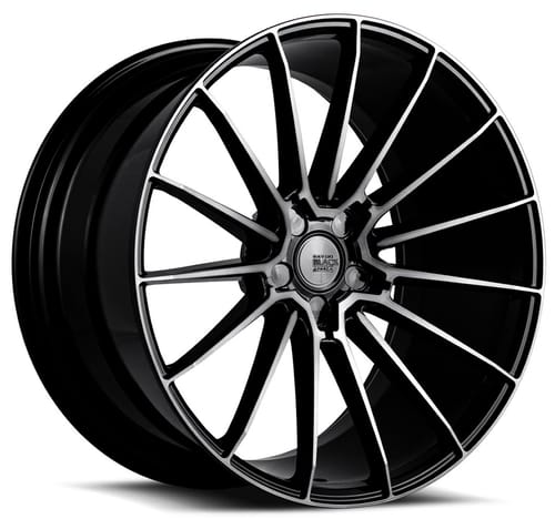 Savini Black Di Forza BM16 Gloss Black w/ Double Dark Tint