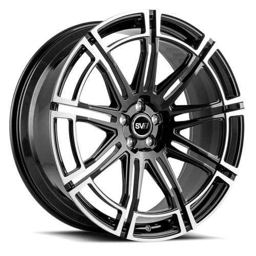 Savini SV.1 X3 Gloss Black Brushed Accent