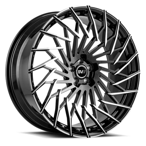 Savini SV.1 X5 Gloss Black Brushed Accent