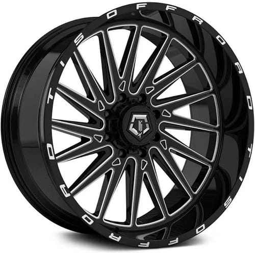 TIS Off-Road 547BM Gloss Black Milled