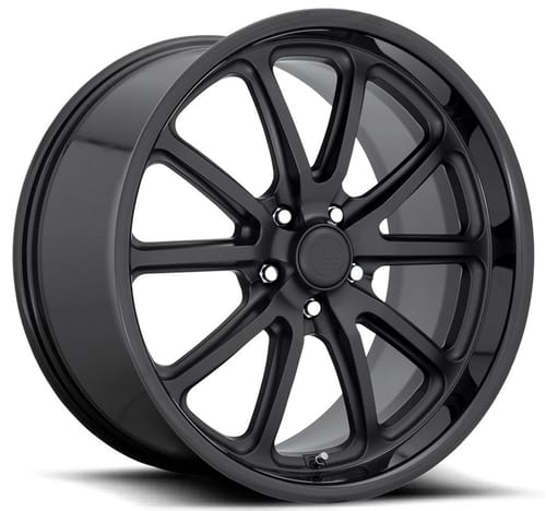 US Mags U121 Rambler Matte Black w/ Gloss Black Lip