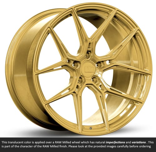 Variant Nysa Raw Spun Gold (Deep Concave) (Full Forged)