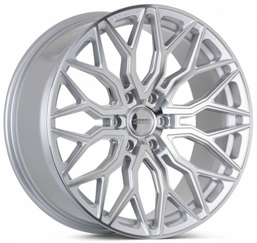 Vossen HF6-3 Silver Machined (Hybrid Forged)