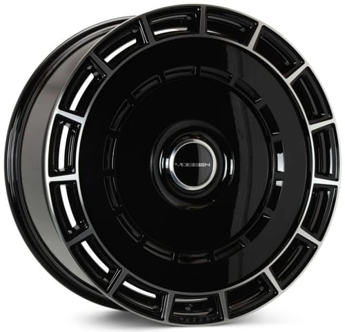 Vossen HF-9  Gloss Black Machined