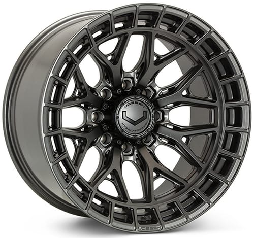 Vossen HFX-1 (8-Lug) Matte Gunmetal (Hybrid Forged)