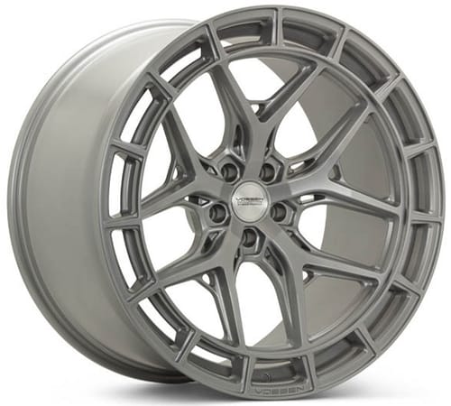 Vossen HFX-1 (5-Lug) Satin Silver (Hybrid Forged)