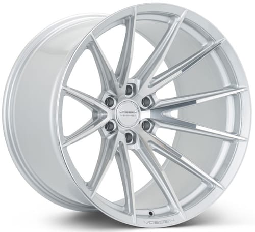 Vossen HFX-2 (6-Lug) Silver Polished (Hybrid Forged)