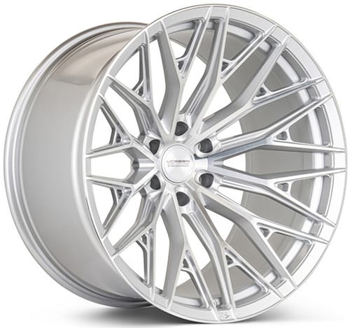 Vossen HFX-6 Silver Polished (Hybrid Forged)