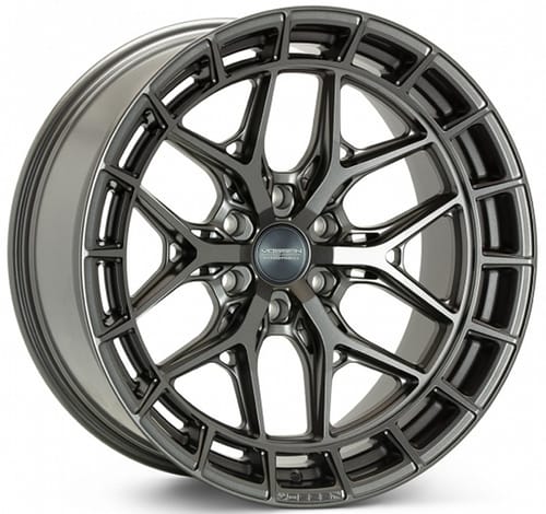 Vossen HFX-1 (6-Lug) Matte Gunmetal (Hybrid Forged)