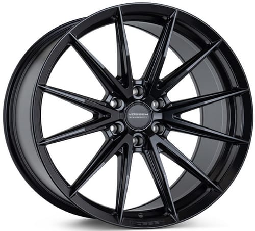 Vossen HFX-2 (6-Lug) Satin Black (Hybrid Forged)