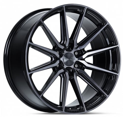 Vossen HF6-1 Gloss Black w/ Double Tint (Hybrid Forged) (Deep Concave)