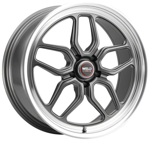 Weld Performance Laguna S108 Gloss Gunmetal Milled Machined