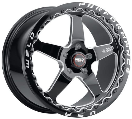 Weld Performance Ventura Beadlock S904 Gloss Black Milled Machined
