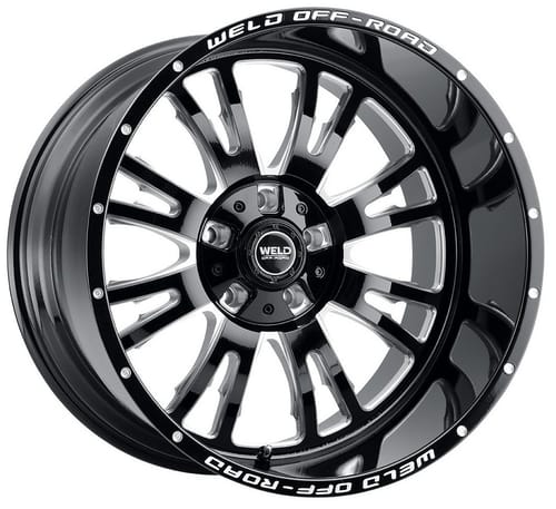 Weld Off-Road Slingblade W158 Gloss Black Milled (Rotary Forged)