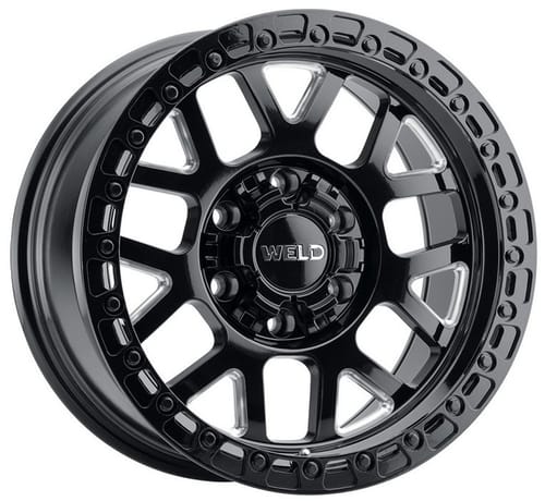 Weld Off-Road Cinch W105 Gloss Black Milled (Rotary Forged)