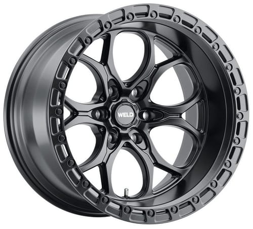 Weld Off-Road Ledge (6-Lug) W108 Satin Black