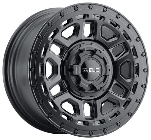 Weld Off-Road Crux W119 Satin Black (Rotary Forged)