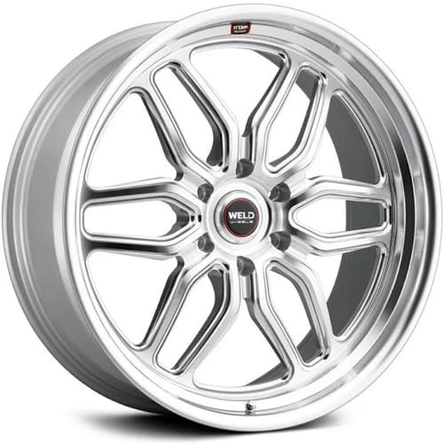 Weld Performance Laguna S114 Gloss Silver Machined